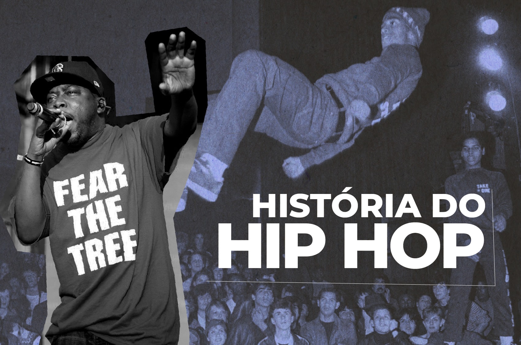 4 elementos da história do Hip Hop: Rap, DJ, Break e Grafite