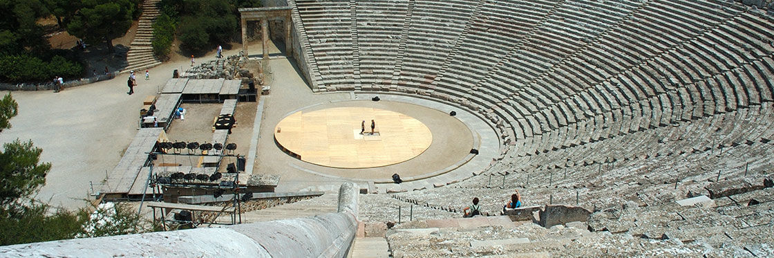 História do Teatro - Epidauro