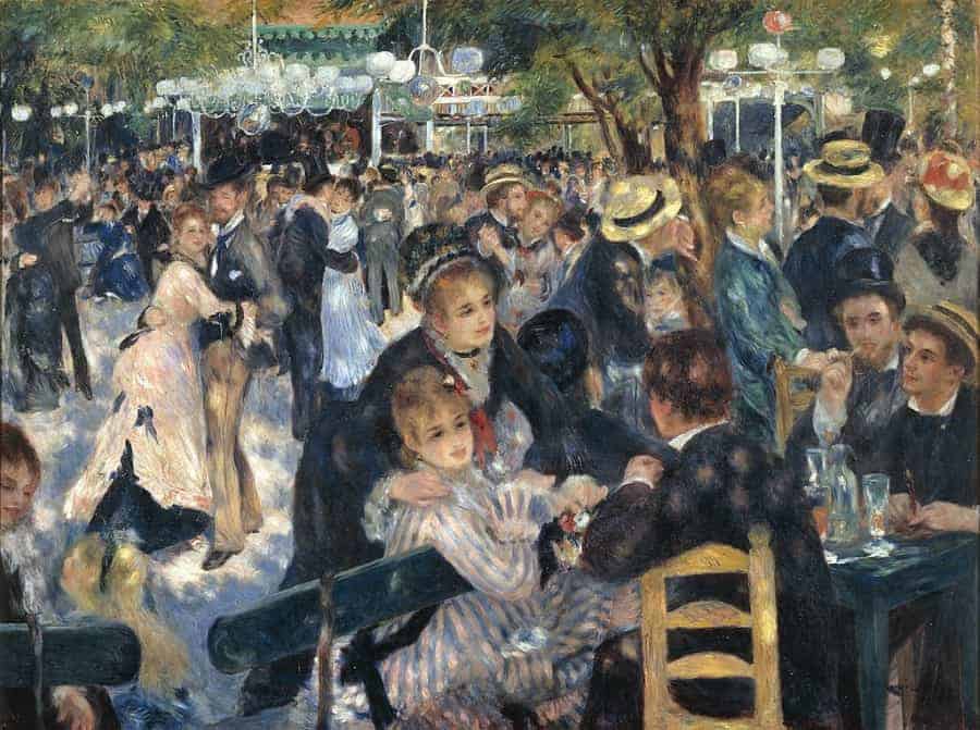 história da Pintura - Baile - Renoir