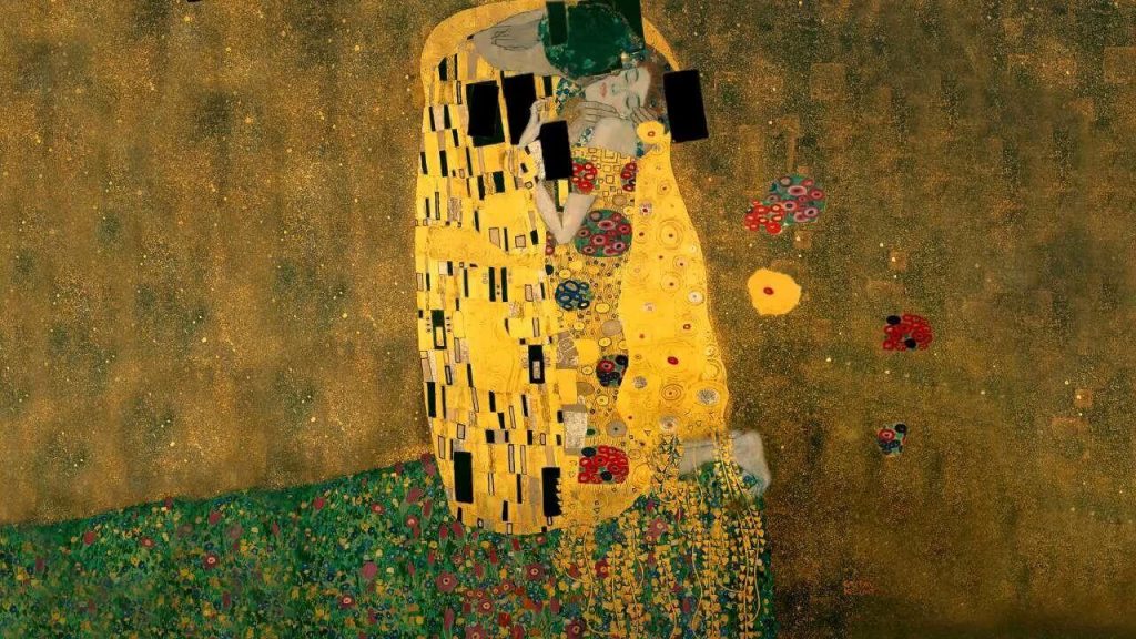 história da Pintura - beijo - Klimt