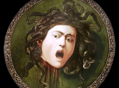 história da Pintura - Medusa - Caravaggio