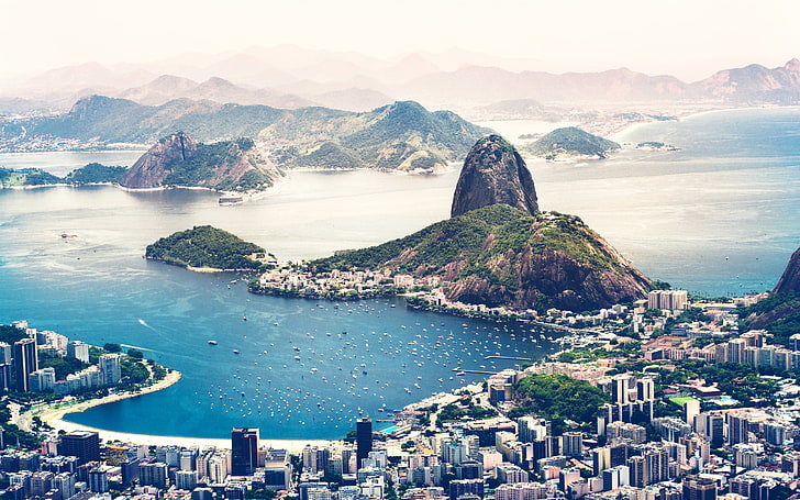 Imagem ilustrativa da cidade do Rio de Janeiro, um dos melhores destinos de viagens do Brasil