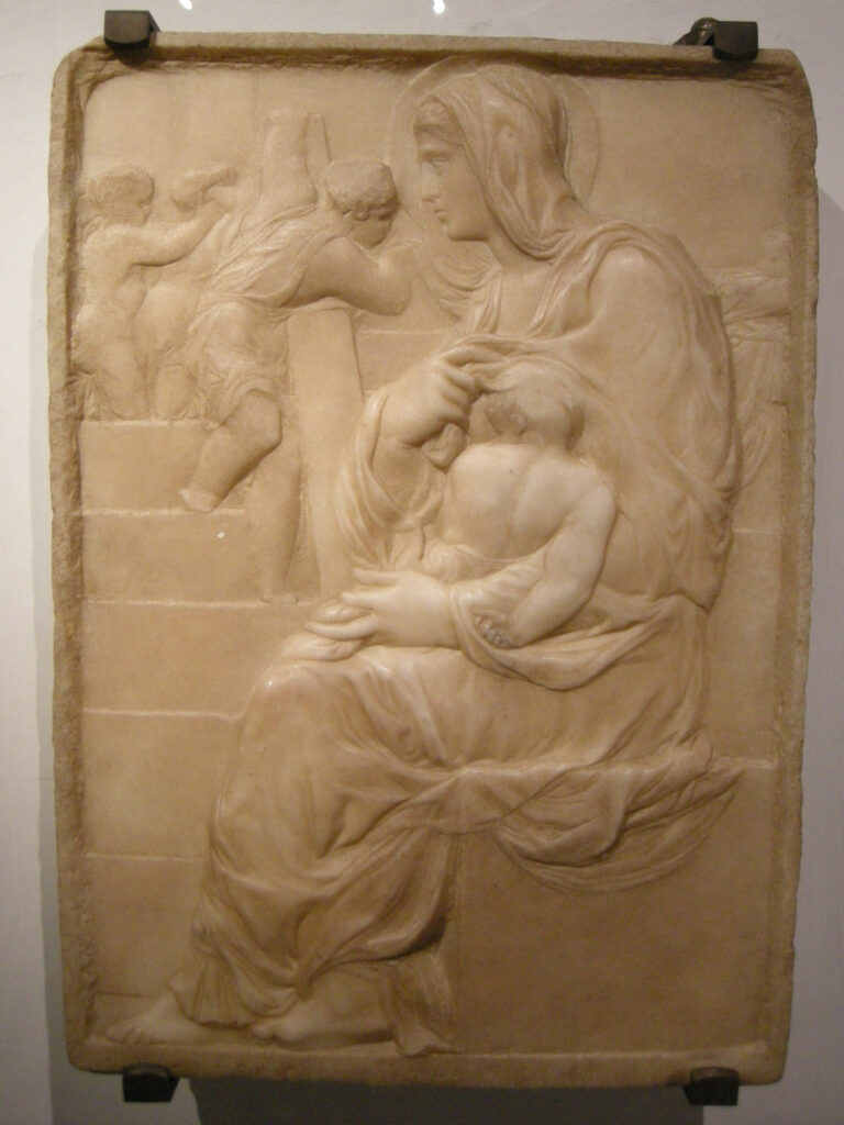 7 Obras mais famosas de Michelangelo - Madonna da Escada