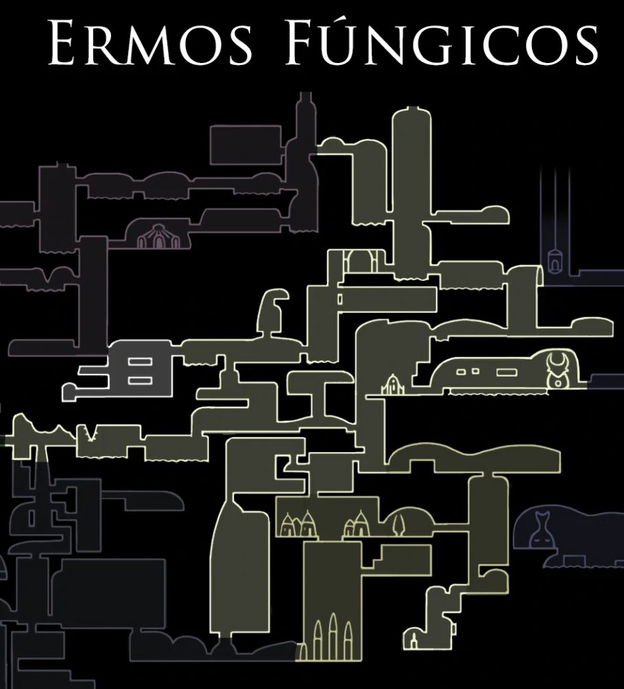 Mapa-de-Hollow-Knight-Ermos-Fungicos
