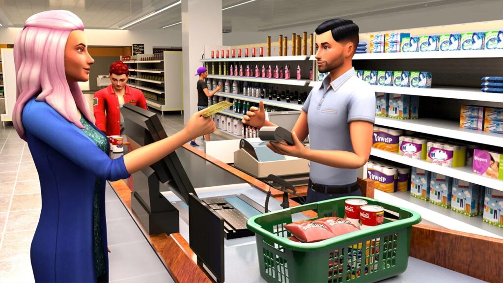 Simulador de Supermercado - Shopping Mall Store 3D Cashier